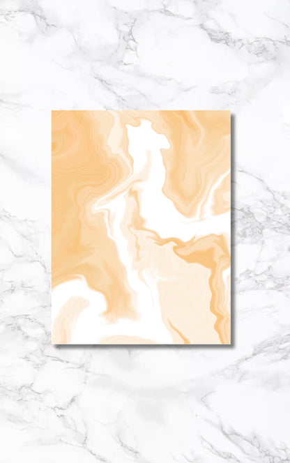 Marble Grace Collection - Orange