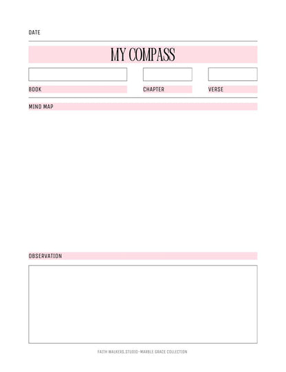 Marble Grace Collection - Pink