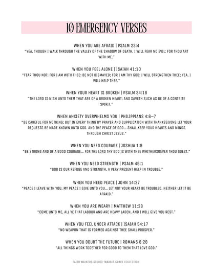 Marble Grace Collection - Pink