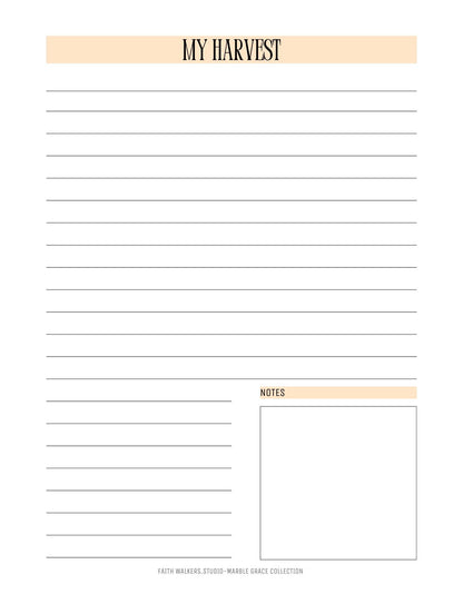 Marble Grace Collection - Orange